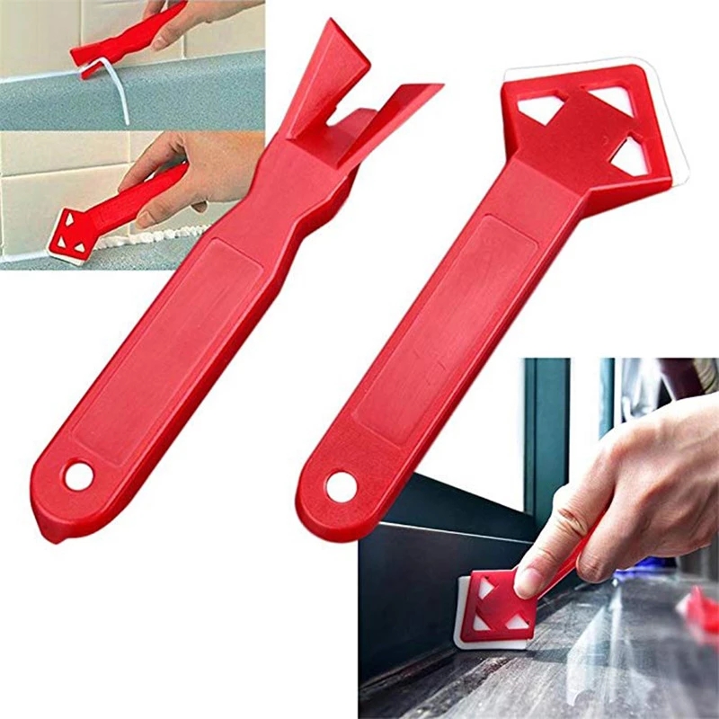 Bộ 2 cái xẻng cào xi măng thủy tinh silicone mini làm thủ công bền bỉ