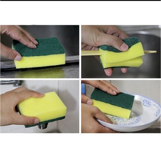 miếng rửa bát 2 mặt xanh