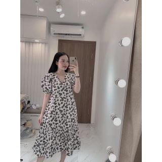 Đầm voan hoa nhí, babydoll, combo chọn live