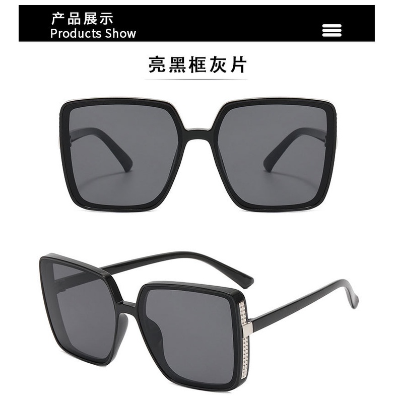 Kính Mát Gọng Lớn Chống Tia UV Phong Cách Hàn Quốc Mới