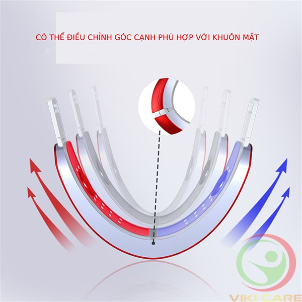 ⚜️Máy xóa nọng cằm định hình khuôn mặt Vline và nâng cơ bằng sóng EMS, RF, Photon ánh sáng⚜️