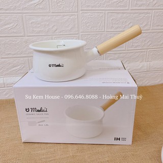 Nồi men sứ modui hàn quốc thể tích 1,25l cao 15cm