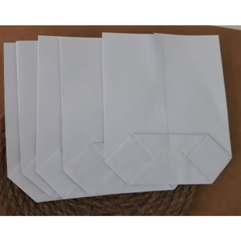 Combo 100 túi trắng mini 7 x 9cm