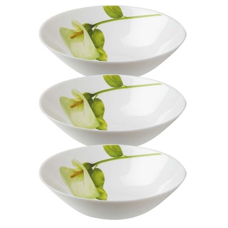 Bộ 3 tô thủy tinh diva ivory i.b