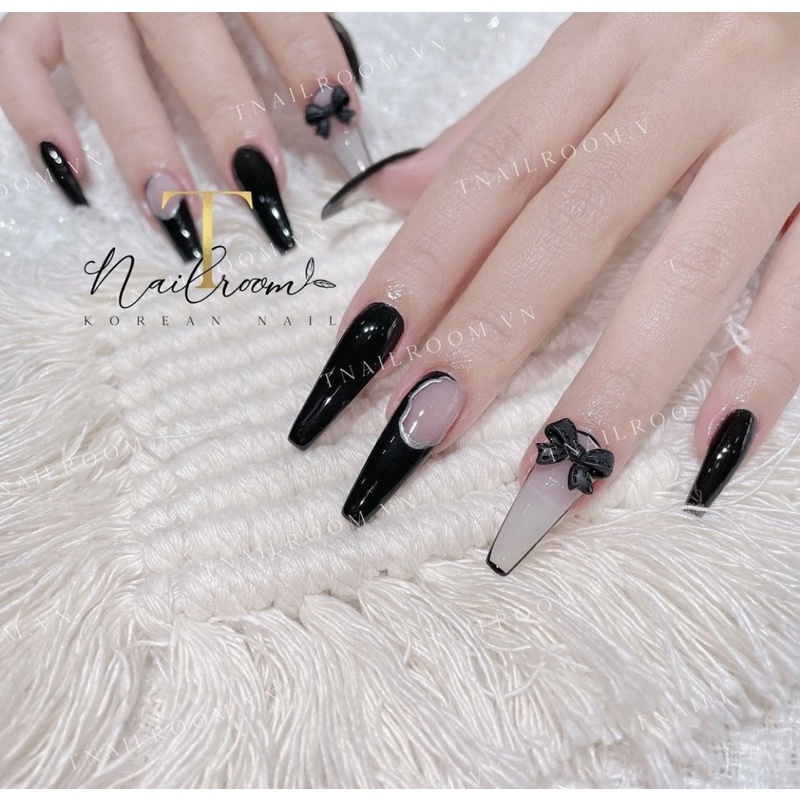 Nailbox thiết kế - Nailbox charm nơ