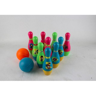 Đồ chơi hộp Bowling nhựa 12 chi tiết cho bé ham vận động