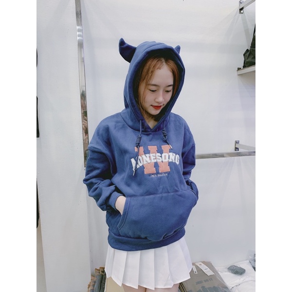 Hoodie nỉ sừng hot cute | BigBuy360 - bigbuy360.vn