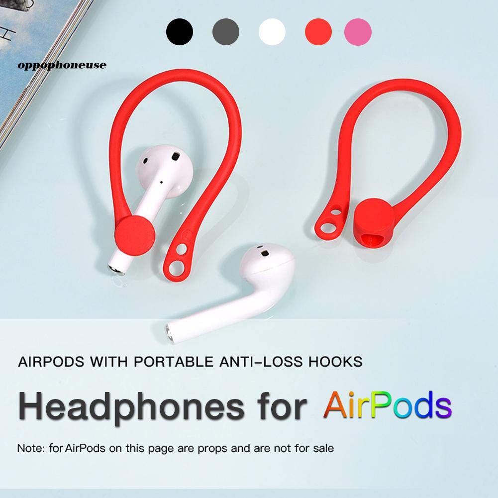 Set 2 móc gắn vành tai cho tai nghe bluetooth Airpods 1 2