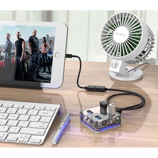 Bộ chia 4 cổng Glowy USB 3.0 - Orico MH4U - Bảo hành 12 tháng