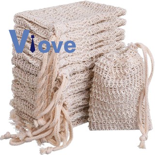 Set 15 túi vải đựng xà bông cục tiện lợi