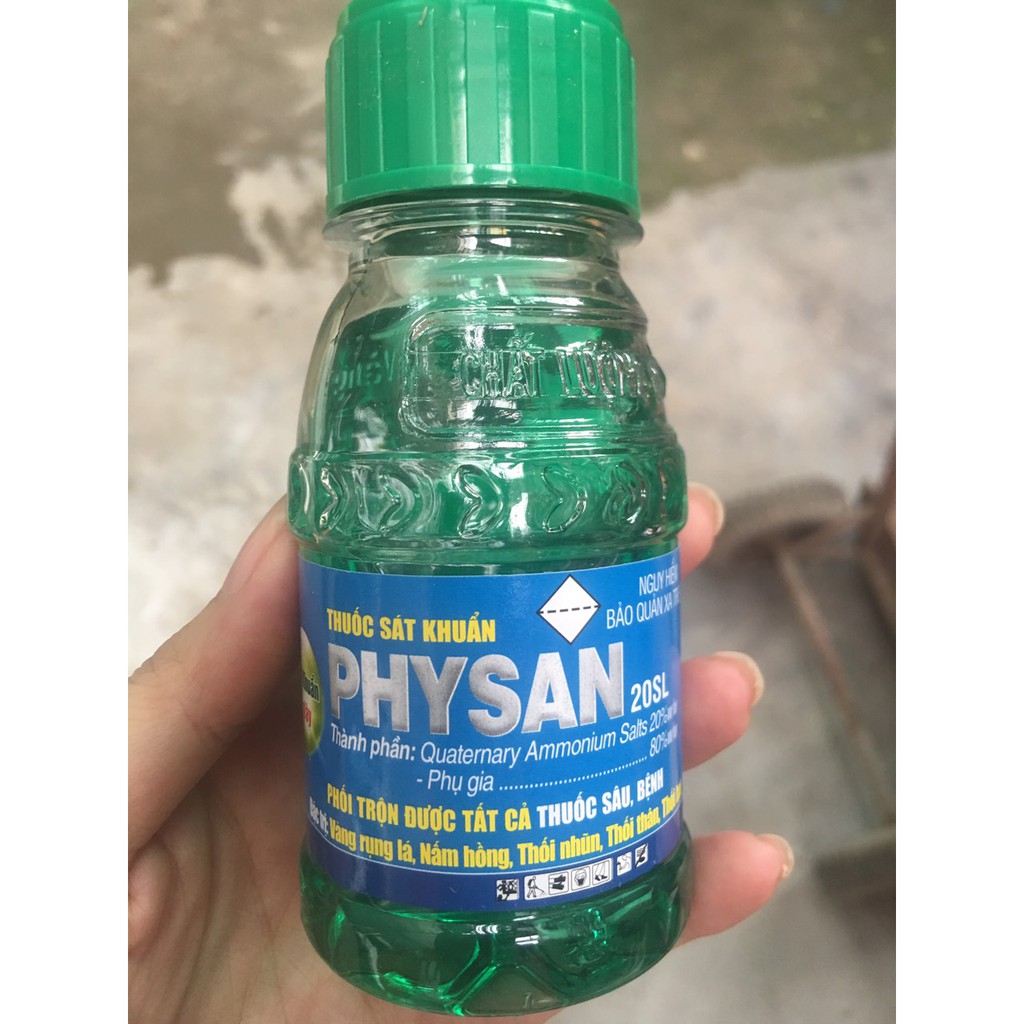 [FREESHIP TỪ 50K] Thuốc đặc trị thối nhũn trên phong lan Physan 20sl lọ 100ml