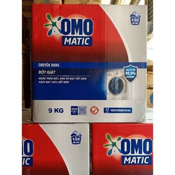 Bột giặt omo chuyên dụng 9kg