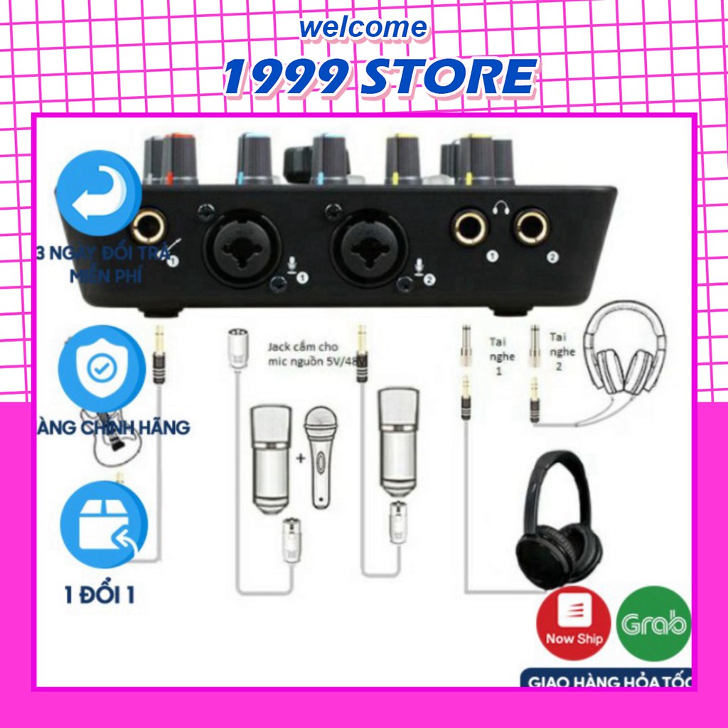 Sound Card Hát Karaoke Thu Âm Live Stream Icon Upod Pro Chính Hãng | 1999 Store