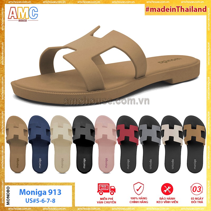 Dép Thái Lan MONOBO Nữ quai chữ H - Moniga 913