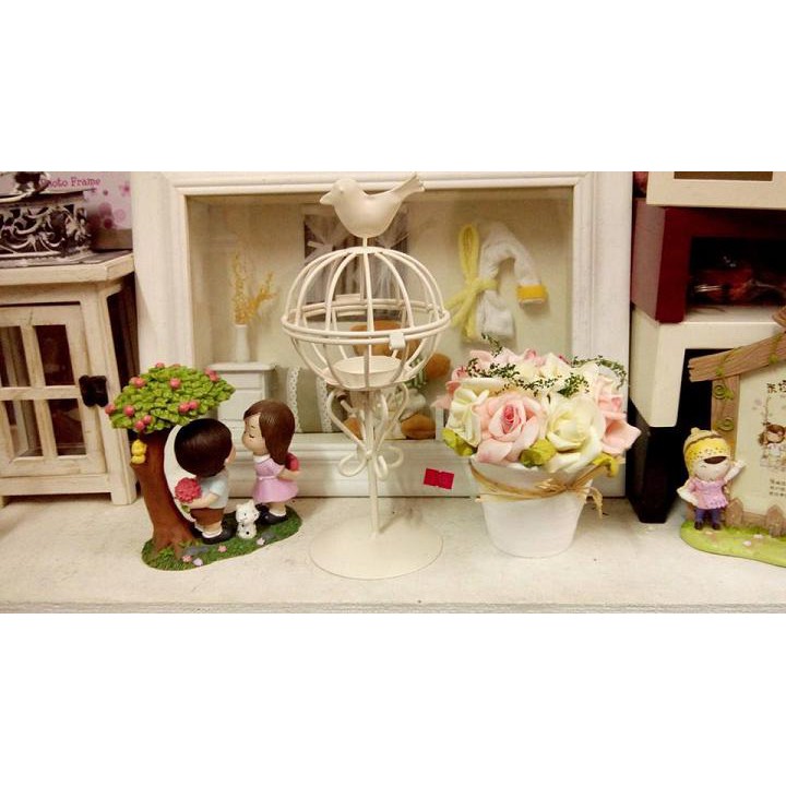 Đèn Trang Trí Nến Tealight Hình Lồng Chim