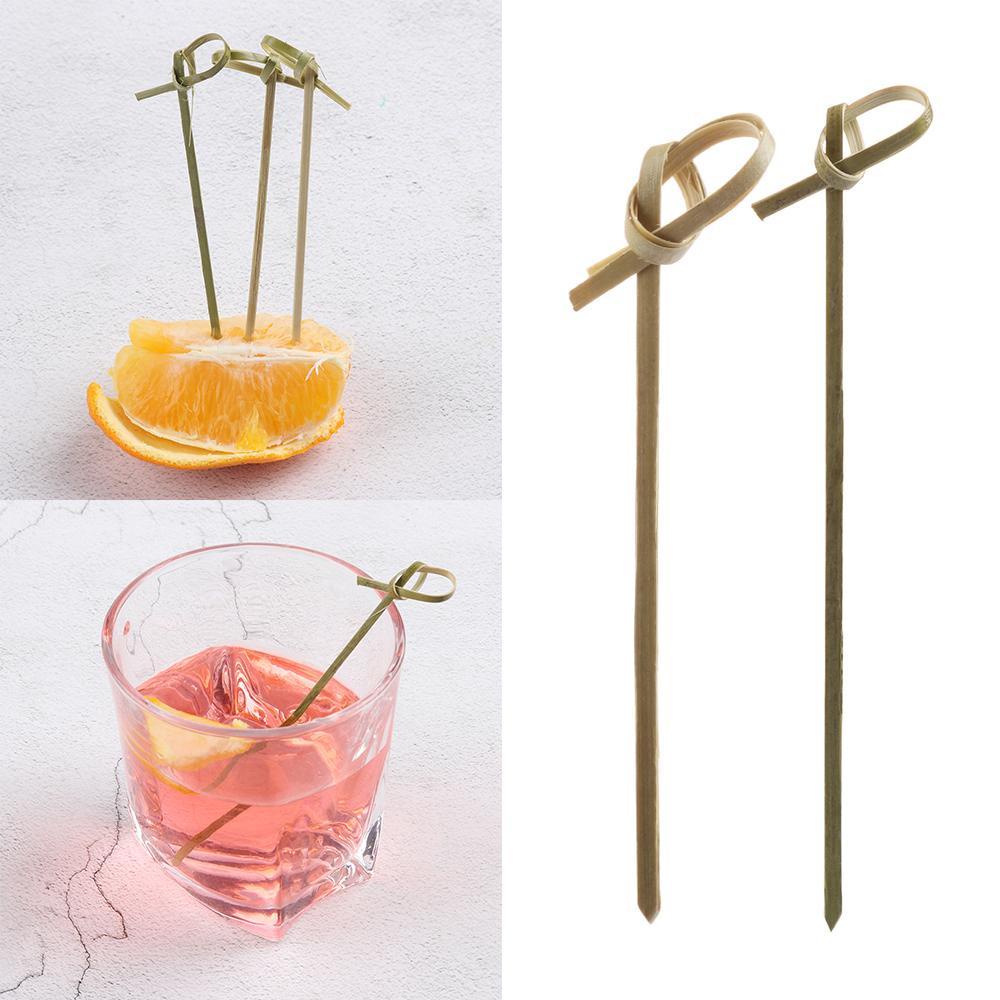 Set 100 Nĩa Ghim Trái Cây Trang Trí Tiệc