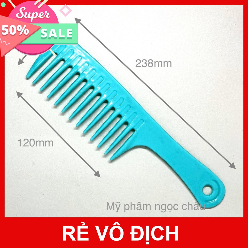 Lược cào răng thưa để chải tóc bản to Termax