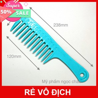 Lược cào răng thưa để chải tóc bản to Termax