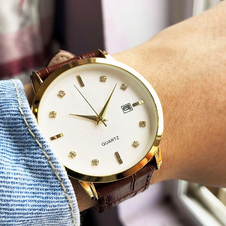 Đồng hồ nữ OG dây da cao cấp chạy lịch ngày | BigBuy360 - bigbuy360.vn