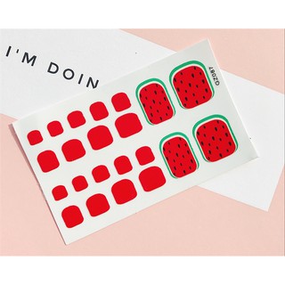 Sticker dán móng tay hình dưa hấu