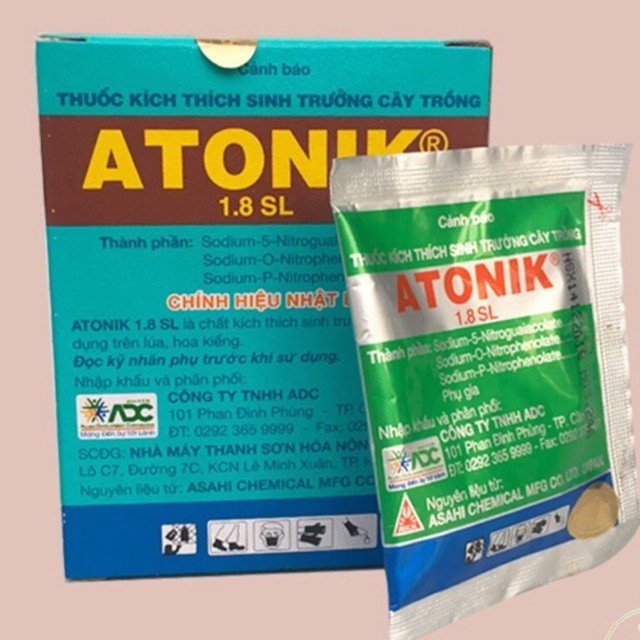 Thuốc kích thích sinh trưởng cây trồng ATONIK 1.8 SL ( 1 gói )