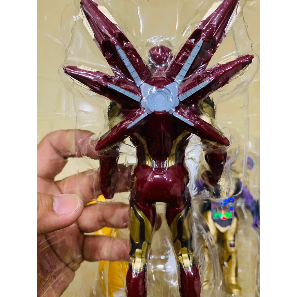 Mô hình đồ chơi Iron man mark 85 mk 85 Endgame Infinity war Hãng ZD Toy tỉ lệ 1/10 - Avenger