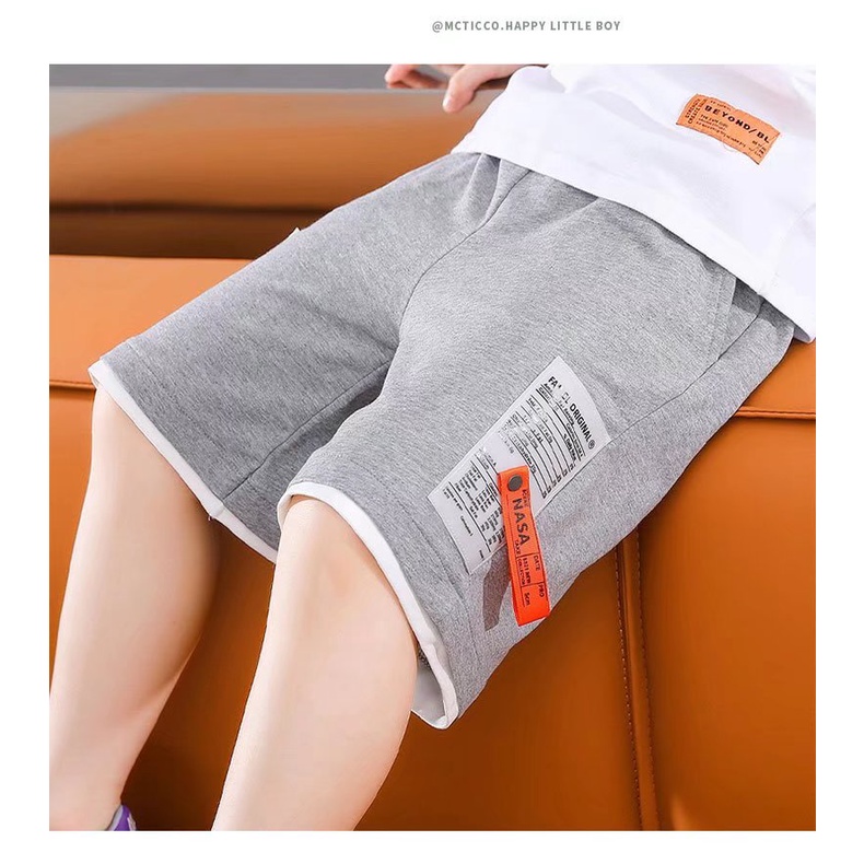 Quần Short Thể Thao Dáng Rộng Thoải Mái Thời Trang Mùa Hè Cho Bé Trai