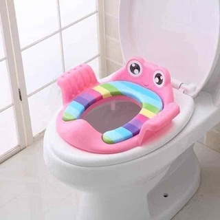 Bệ lót Thu nhỏ bồn cầu cho bé có tay vịn