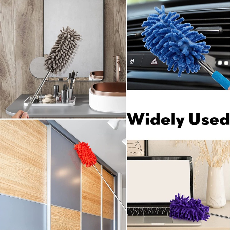 Chổi Quét Bụi Bằng Chenille Có Thể Tháo Rời Tiện Dụng