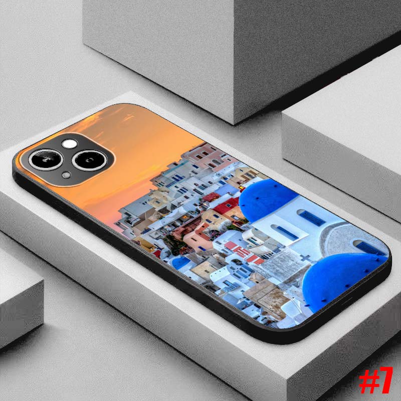 Ốp Lưng TPU Mềm OPPO A12 A12E A15 A15S A52 A92 A53 A93 A11K Hoa văn Phong cảnh