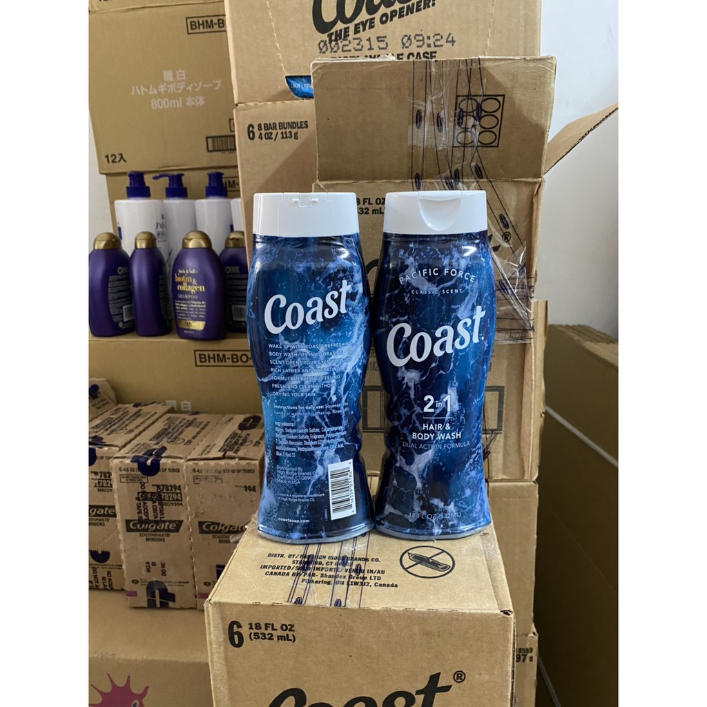 DẦU TẮM GỘI 2IN1 Coast Hair & Body Wash | BigBuy360 - bigbuy360.vn