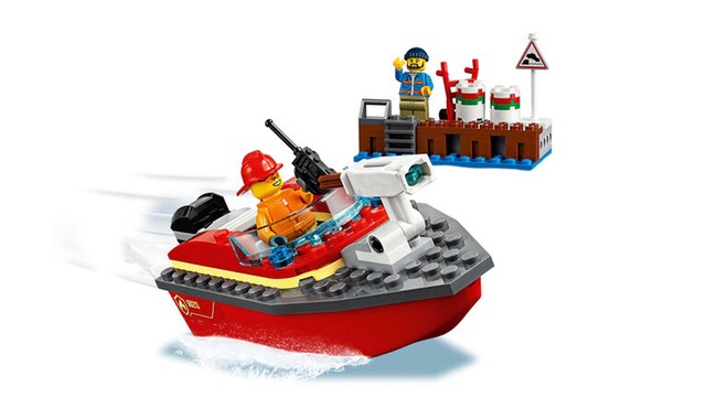 Có sẵn 🌟🌟 Lắp Ráp Bela Lari 11212 Cano Cứu Hoả 🌟🌟