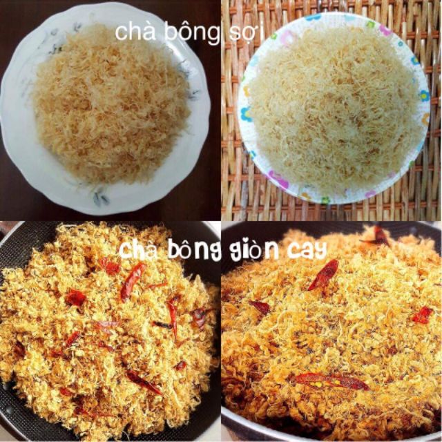 Chà bông cay giòn