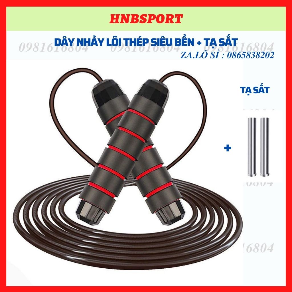 ⚡Giá Sale⚡Dây Nhảy Tập Luyện Thể Lực Đàn Hồi 2.9m HNB, Hỗ Trợ Tập Luyện Thể Lực Tại Nhà Toàn Diện