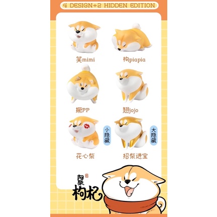 [Mã LIFE1404ALL50K giảm 10% đơn 200K] Sản phẩm Blindbox : Cún Shiba