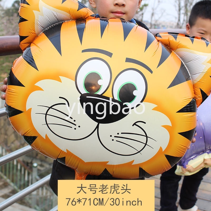Bong Bóng Lá Nhôm Trang Trí Hình Động Vật Độc Đáo