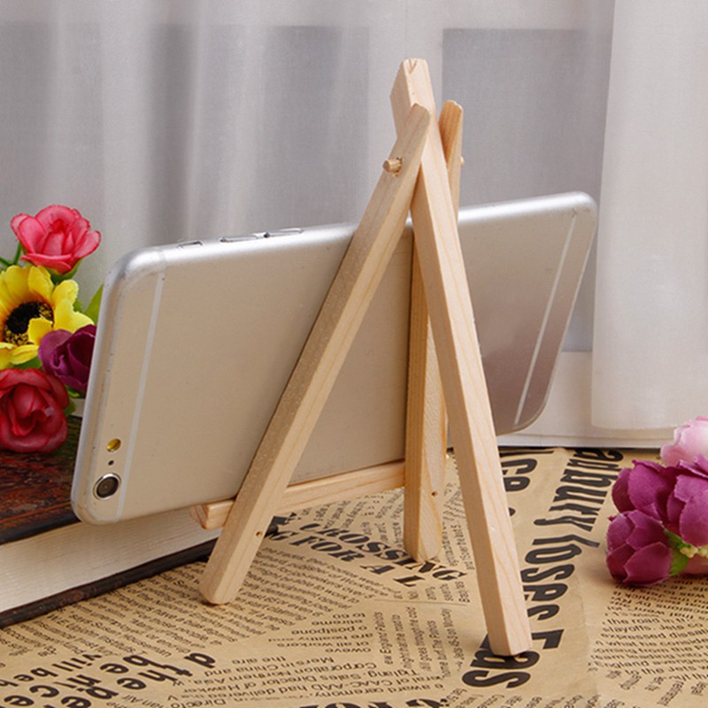 Bộ 10 cái giá đỡ tranh vẽ mini bằng gỗ tiện dụng