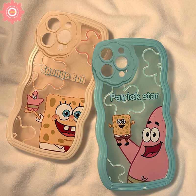 Ốp Điện Thoại Họa Tiết Hoạt Hình SpongeBob Patrick Cho iPhone 11 7plus 6 6s 7 8 Plus XR 13 12 Pro MAX X XS MAX SE 2020