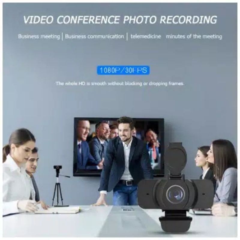 Webcam 1080p Kèm Mic Chất Lượng Cao Ốp | BigBuy360 - bigbuy360.vn