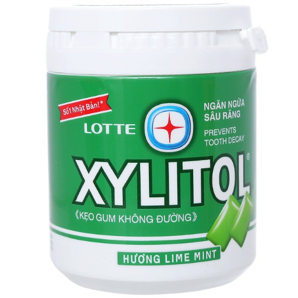 KẸO CAO SU - KẸO GUM KHÔNG ĐƯỜNG XYLITOL 137,8G ĐỦ VỊ