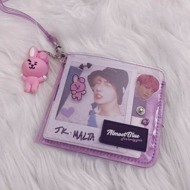 [Mã FAMAYWA2 giảm 10K đơn 50K] Ví trong suốt Almost Blue | BigBuy360 - bigbuy360.vn