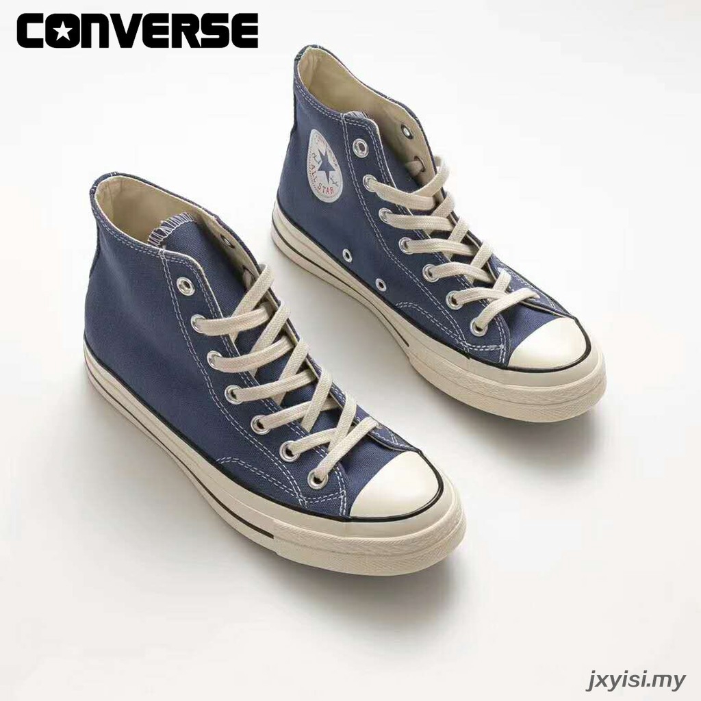 Giày Thể Thao CONVERSE 1970S Vải Denim Màu Xanh Kiểu Vintage Cá Tính Cho Nam Và Nữ