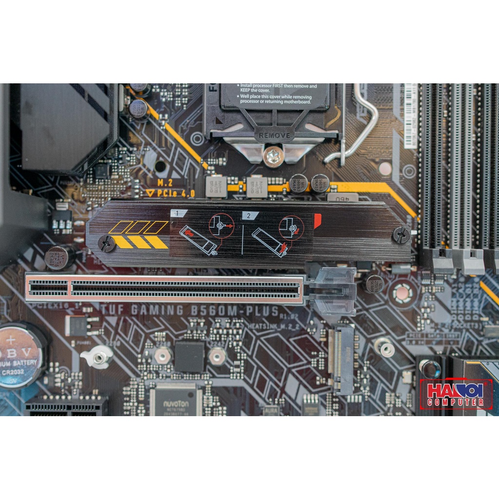 Mainboard ASUS TUF GAMING B560M-PLUS Intel B560, Socket 1200, m-ATX, 4 khe Ram DDR4)