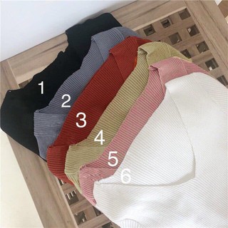 áo len tăm cổ tim