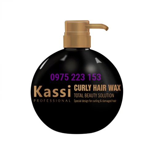 Wax tạo kiểu tóc xoăn Kassi 250ml