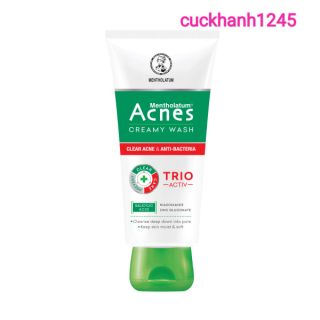 Kem rửa mặt ngừa mụn ACNES CREAMY WASH 25G