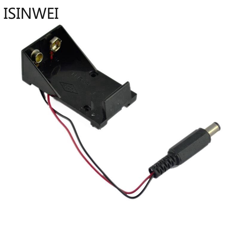 Vỏ bọc đế pin với giắc cắm DC 9V chuyên dụng