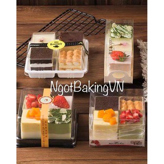Cốc nhựa vuông 4.2*4.5cm (set10c)