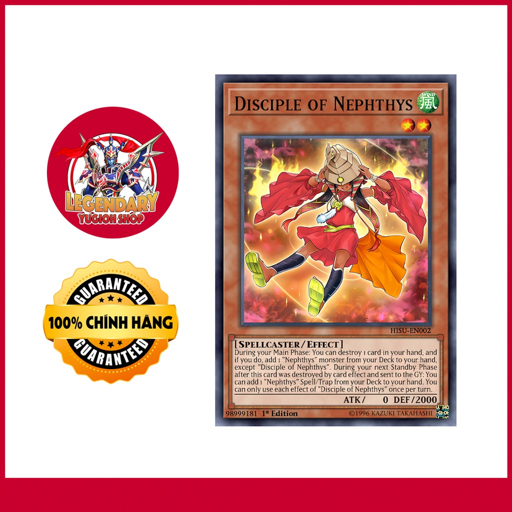 [EN][Thẻ Bài Yugioh Chính Hãng] Disciple Of Nephthys