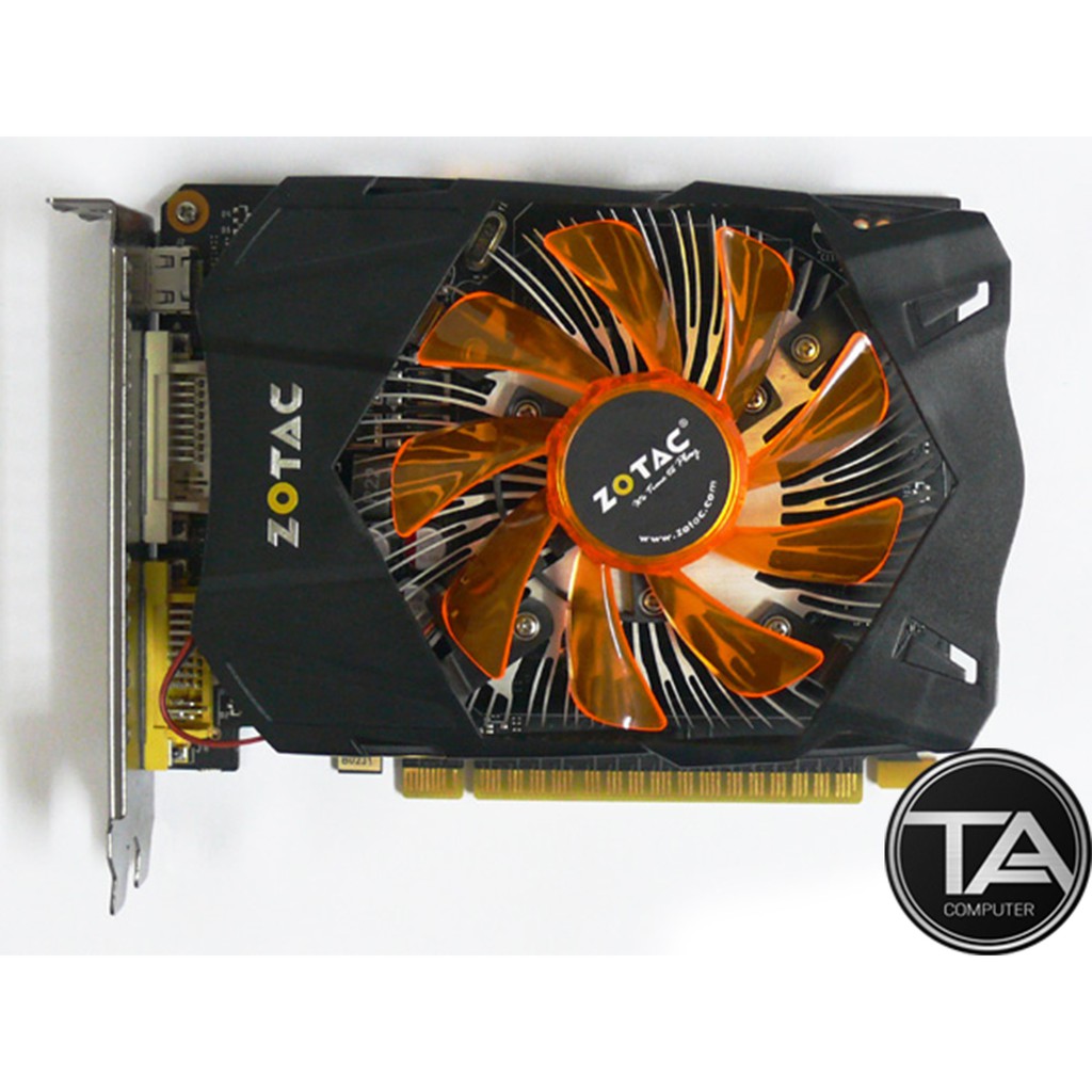 Card đồ họa Zotac GTX 750Ti 2Gb DDR5 128bit - Zotac GTX 750Ti 2Gb DDR5